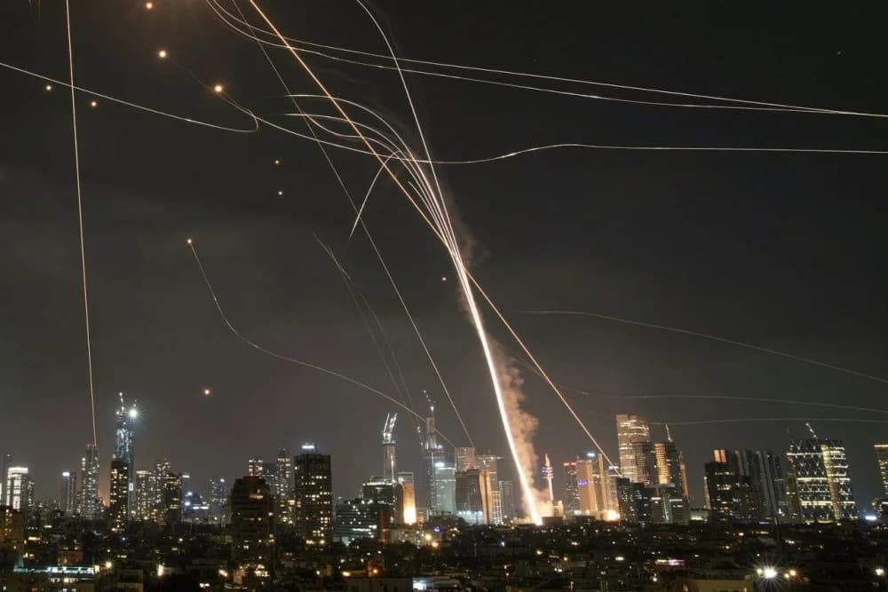 Iran strikes parts of Israel overnight