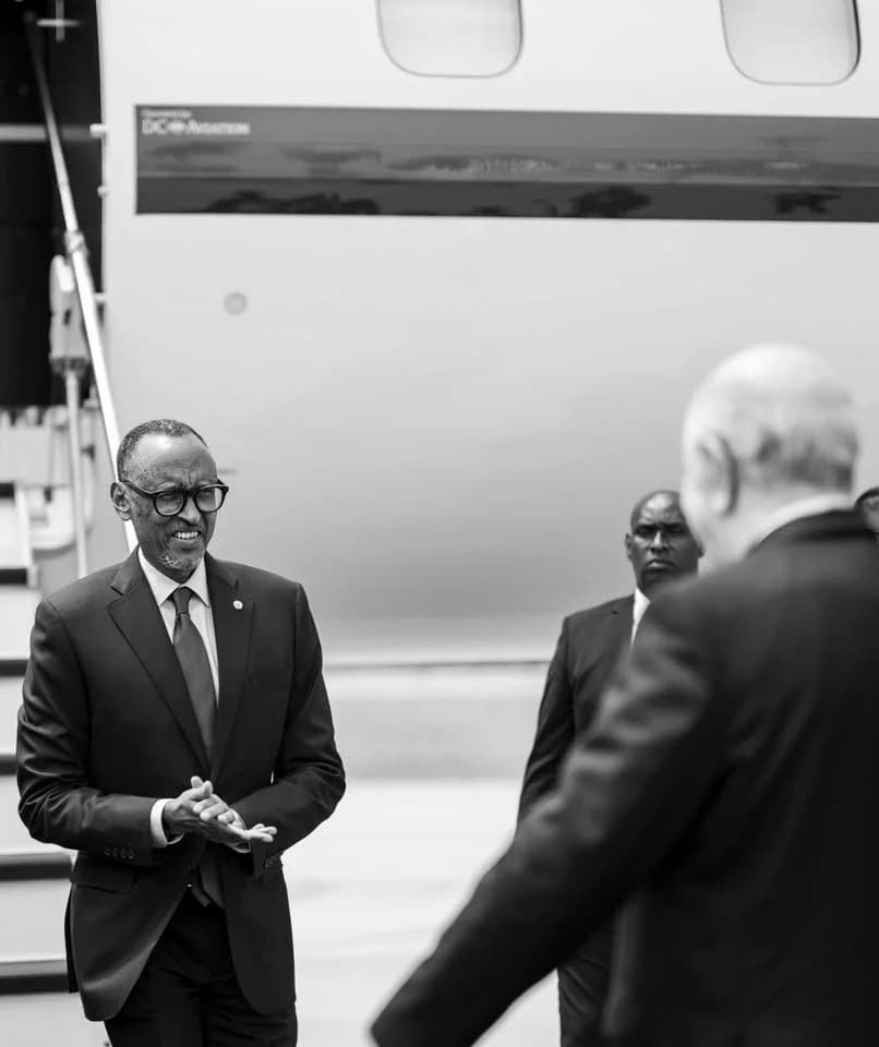 Photos: President Kagame arrives in Algeria for two-day visit