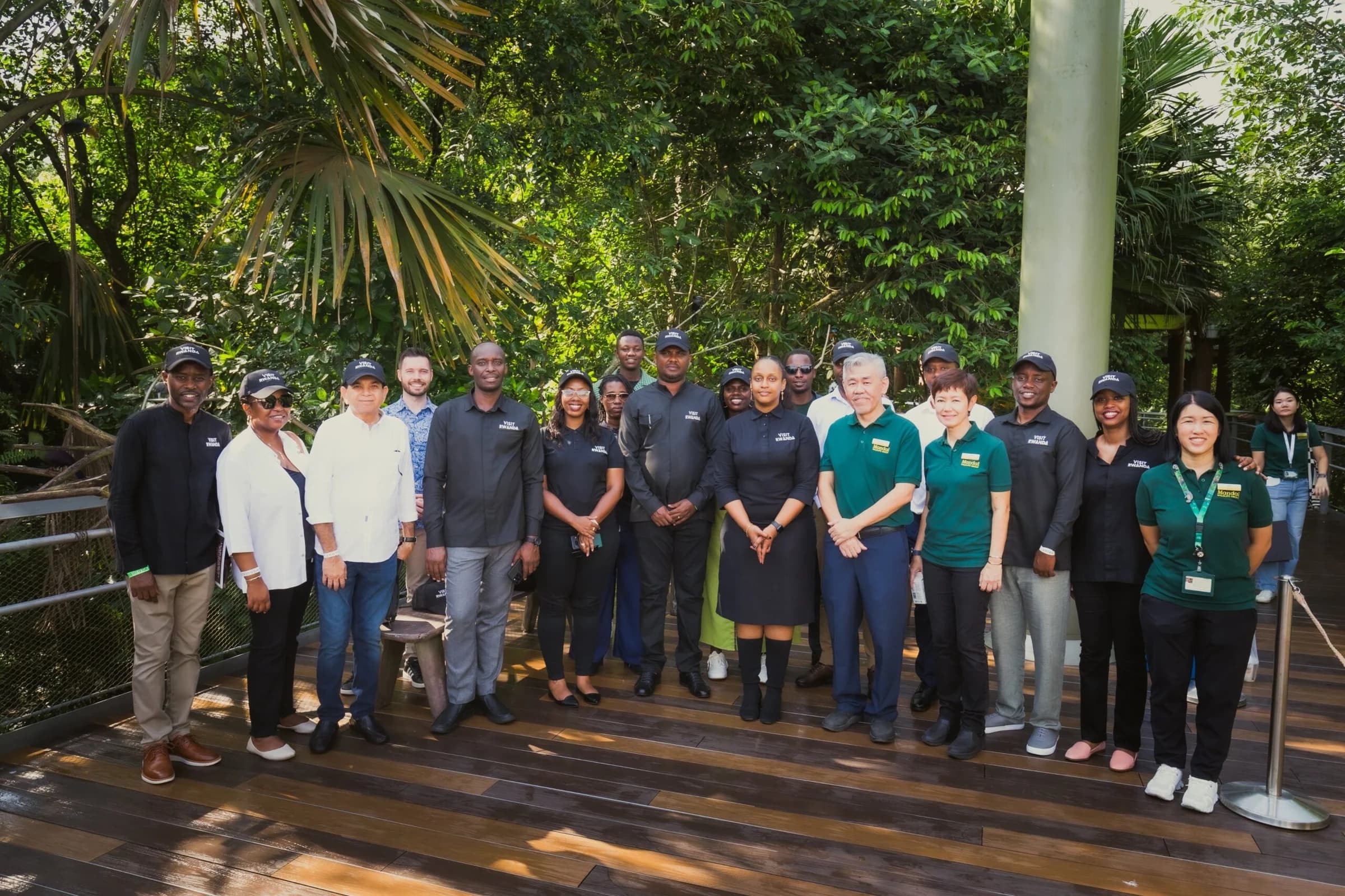 RDB, Mandai Wildlife Group celebrate Rwanda Nyungwe forest heart of Africa partnership in Singapore