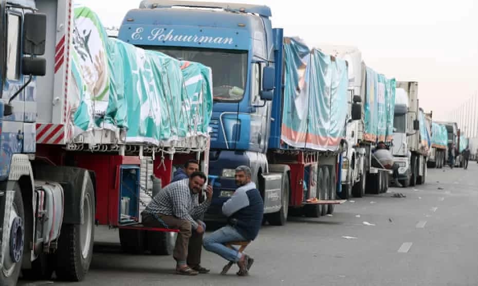 Gaza interior ministry accuses Israel of fueling chaos by sponsoring looting of aid