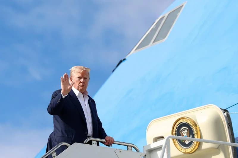 Trump say he has 'no view' on Starmer's Palestine recognition plans