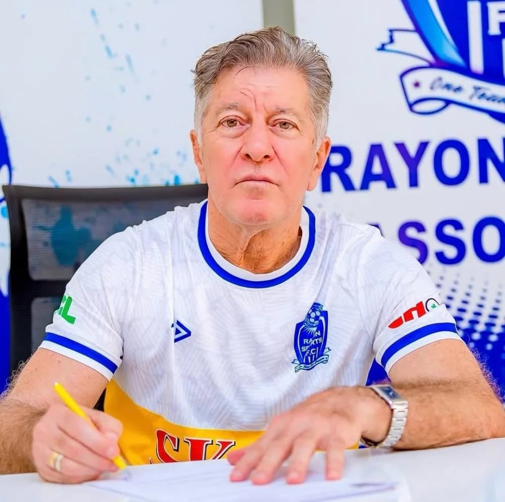 FIFA Tells Rayon Sports to Pay Former Coach Robertinho 22,500$