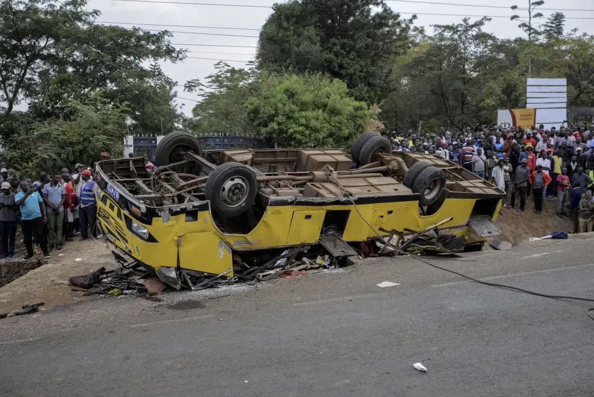 Kenya: 25 people from funeral killed in bus accident