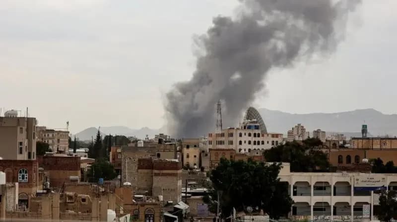 Israel launches air strikes on Yemen’s capital Sanaa, Houthis claim defences repelled attack
