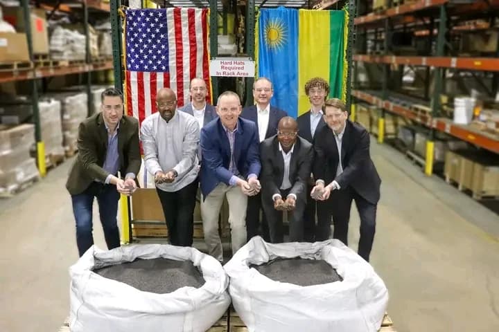 First shipment of Rwandan tungsten arrives in the US
