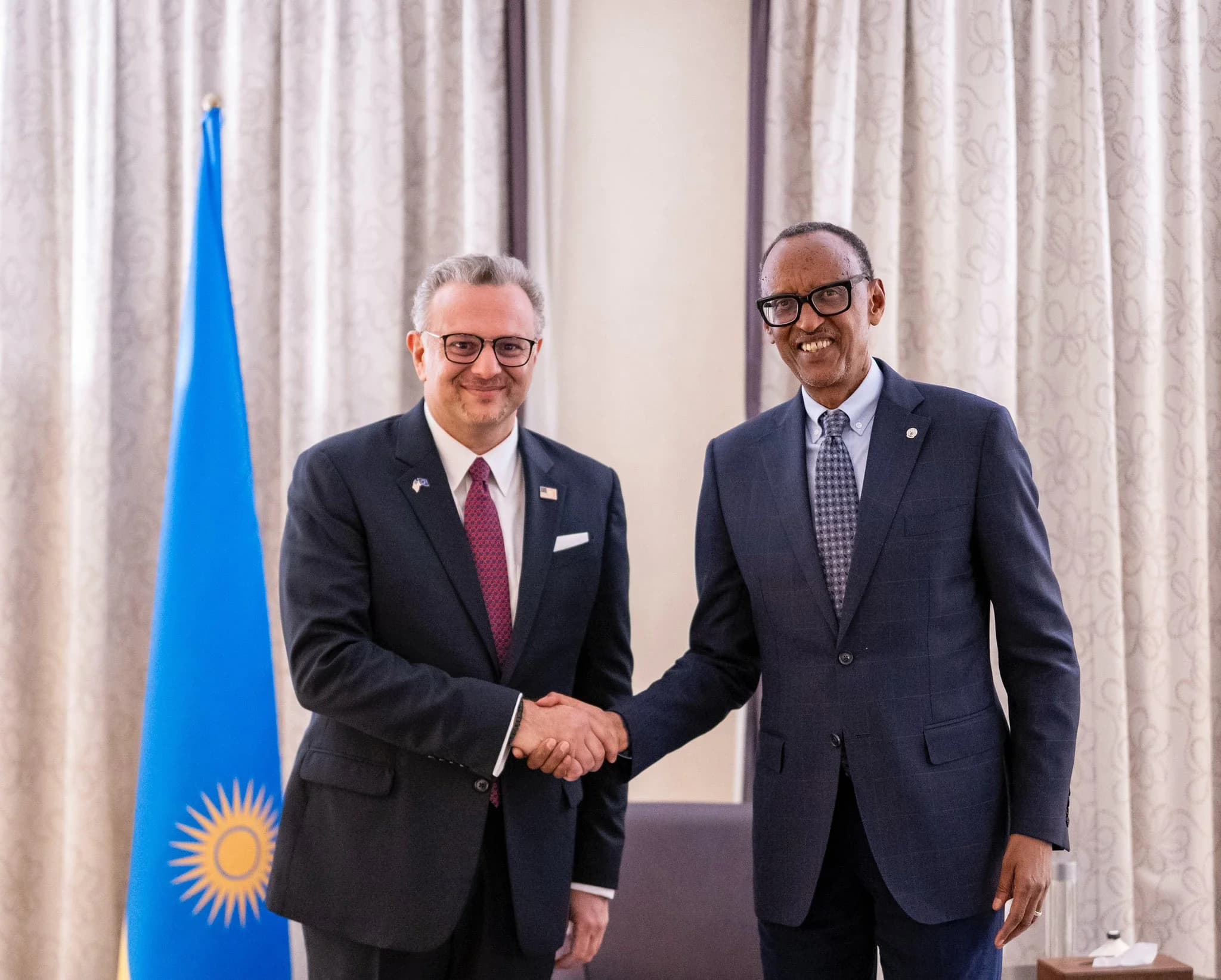 President Kagame, Massad Boulos discuss efforts to advance peace in the Great Lakes region