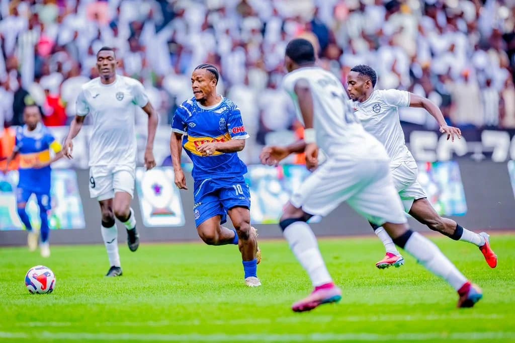 APR FC Dominates Early Against Rayon Sports in a Thrilling Encounter at Amahoro Stadium