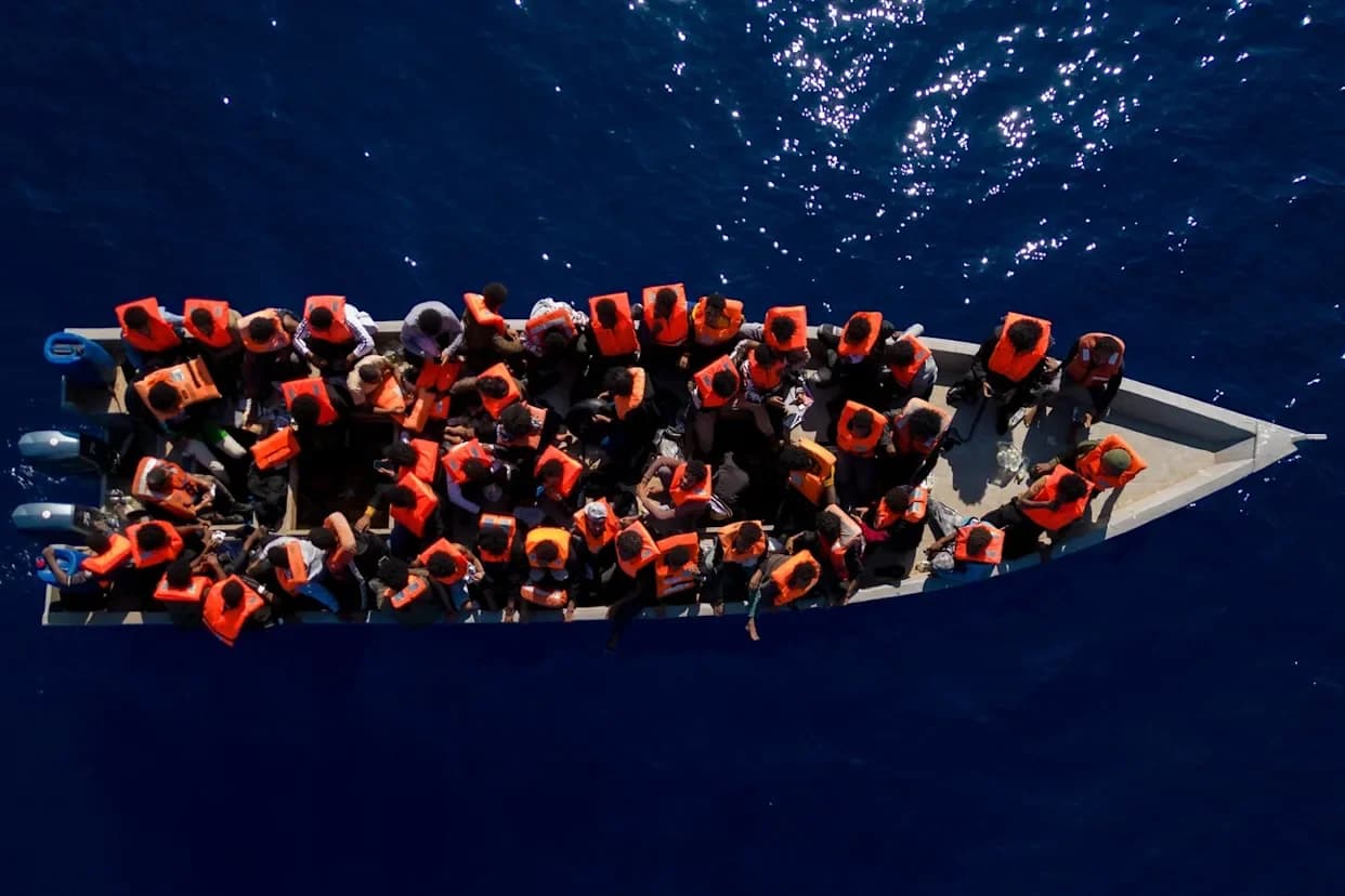 More than 40 migrants dead after boat capsizes in Mediterranean sea