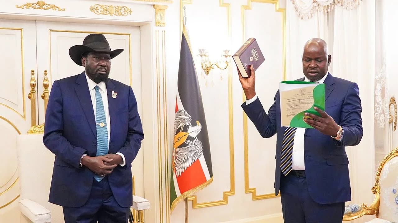South Sudan’s President Salva Kiir dismisses Vice President