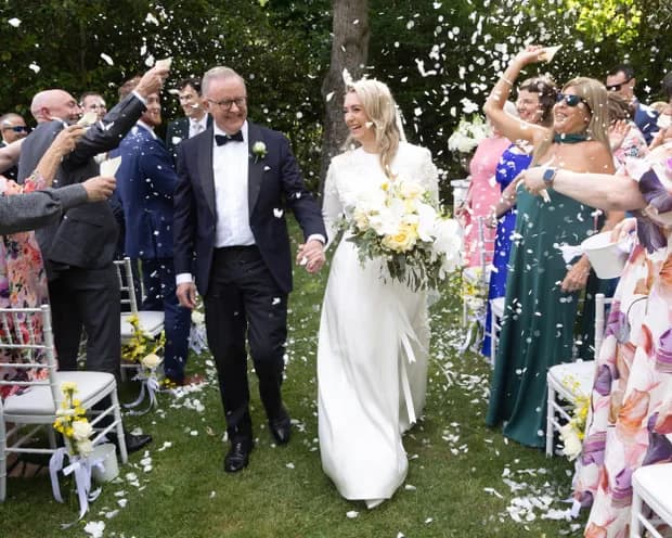 Australian Prime Minister Anthony Albanese weds Jodie Haydon