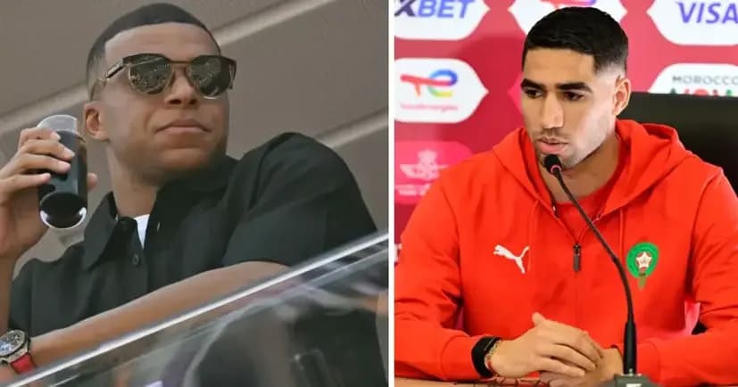 Hakimi welcomes Mbappé’s support during Morocco visit