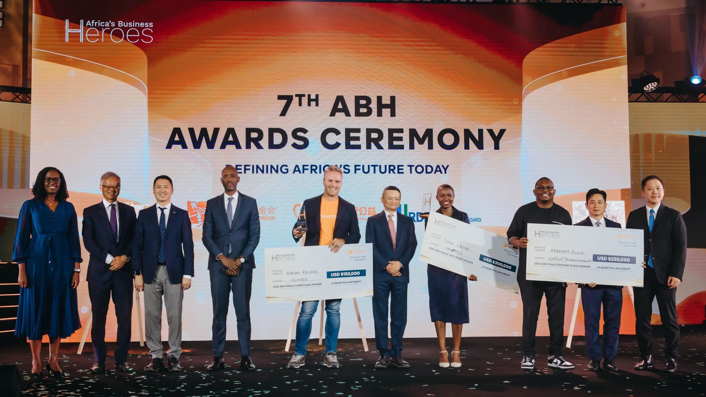 African entrepreneurs Share $1.5 million at Africa’s Business Heroes finale in Kigali
