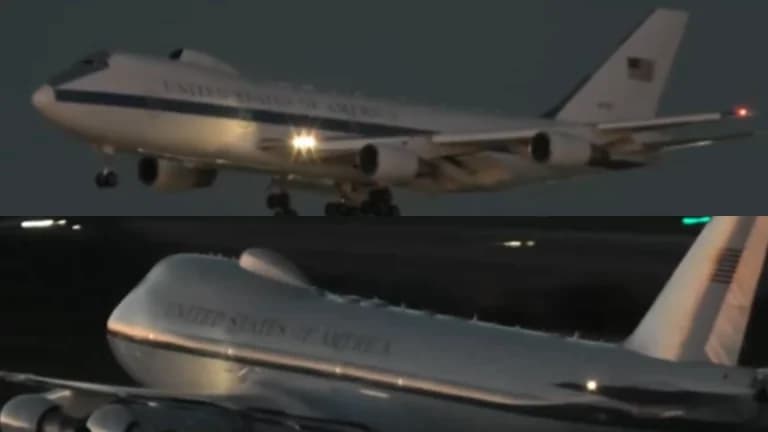 US ‘doomsday plane’ appears in public for first time in in 53 Years