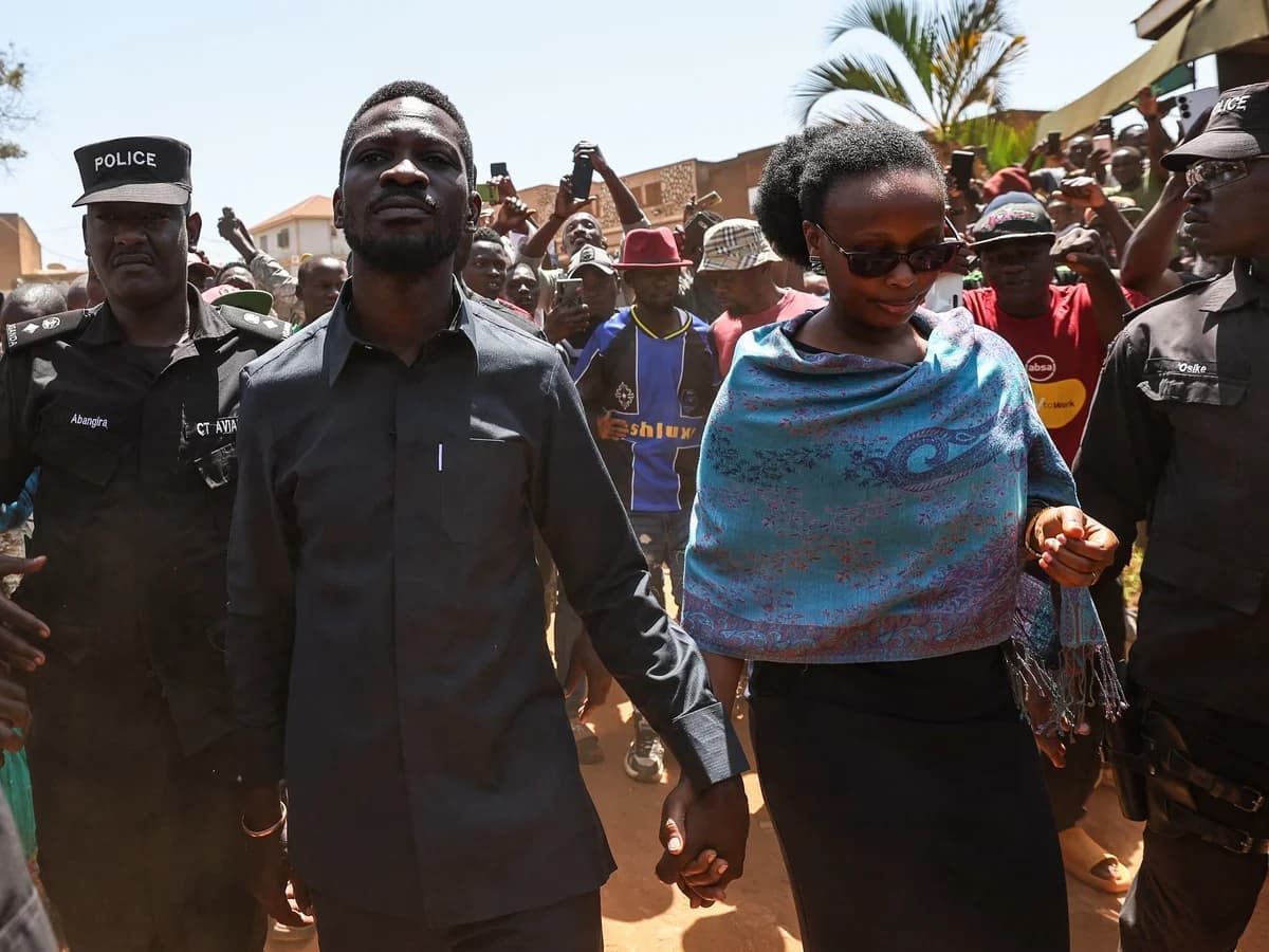 Uganda Police Deny Claims of Bobi Wine Abduction Amid Election Tensions