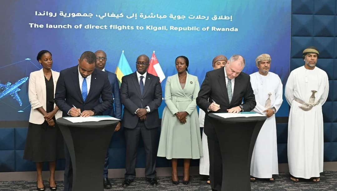 Rwanda, Oman sign key agreements