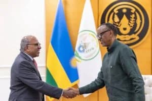 President Paul Kagame received Prof. Subra Suresh, Founder and President of the Global Learning Council, at Village Urugwiro for discussions on advancing global education, research, and innovation partnerships.