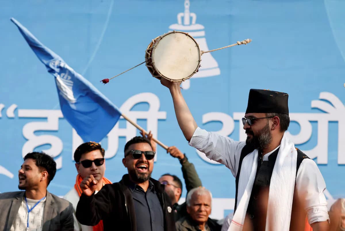 From rap stage to power: Mayor leads Nepal PM race