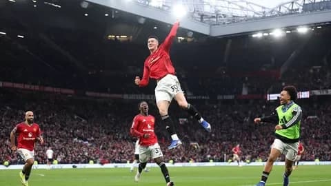 Late Sesko strike spares United after Fulham fightback at Old Trafford