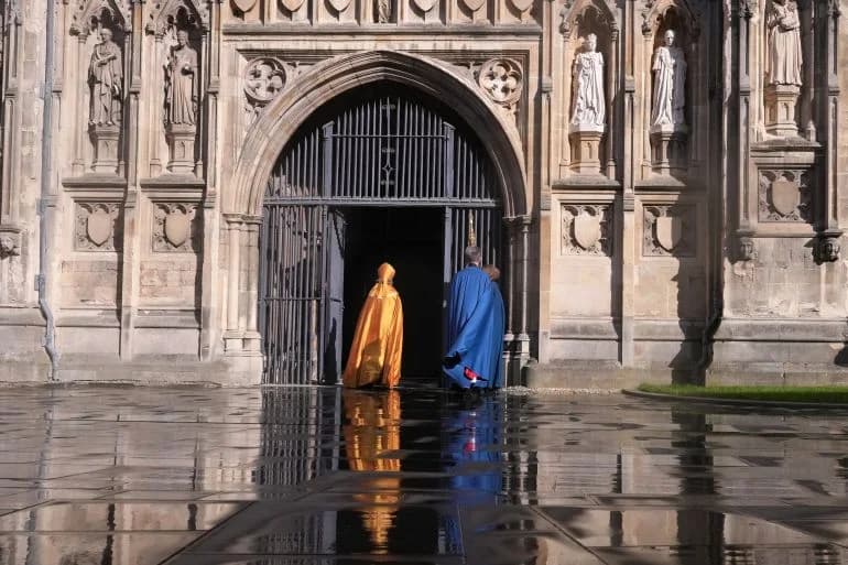 Sarah Mullally arrives for the Enthronement Ceremony