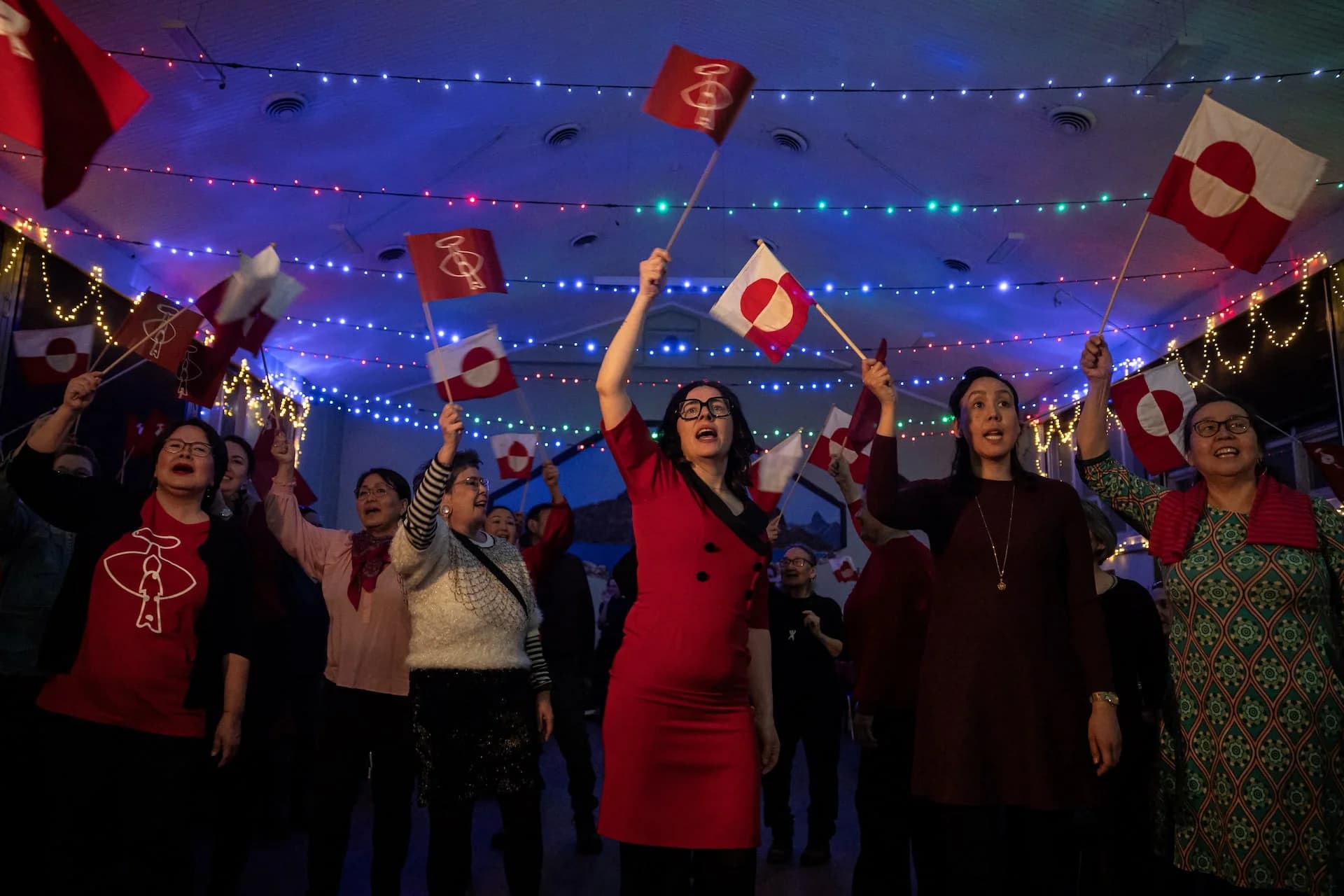 FILE PHOTO: Greenland holds general election, in Nuuk