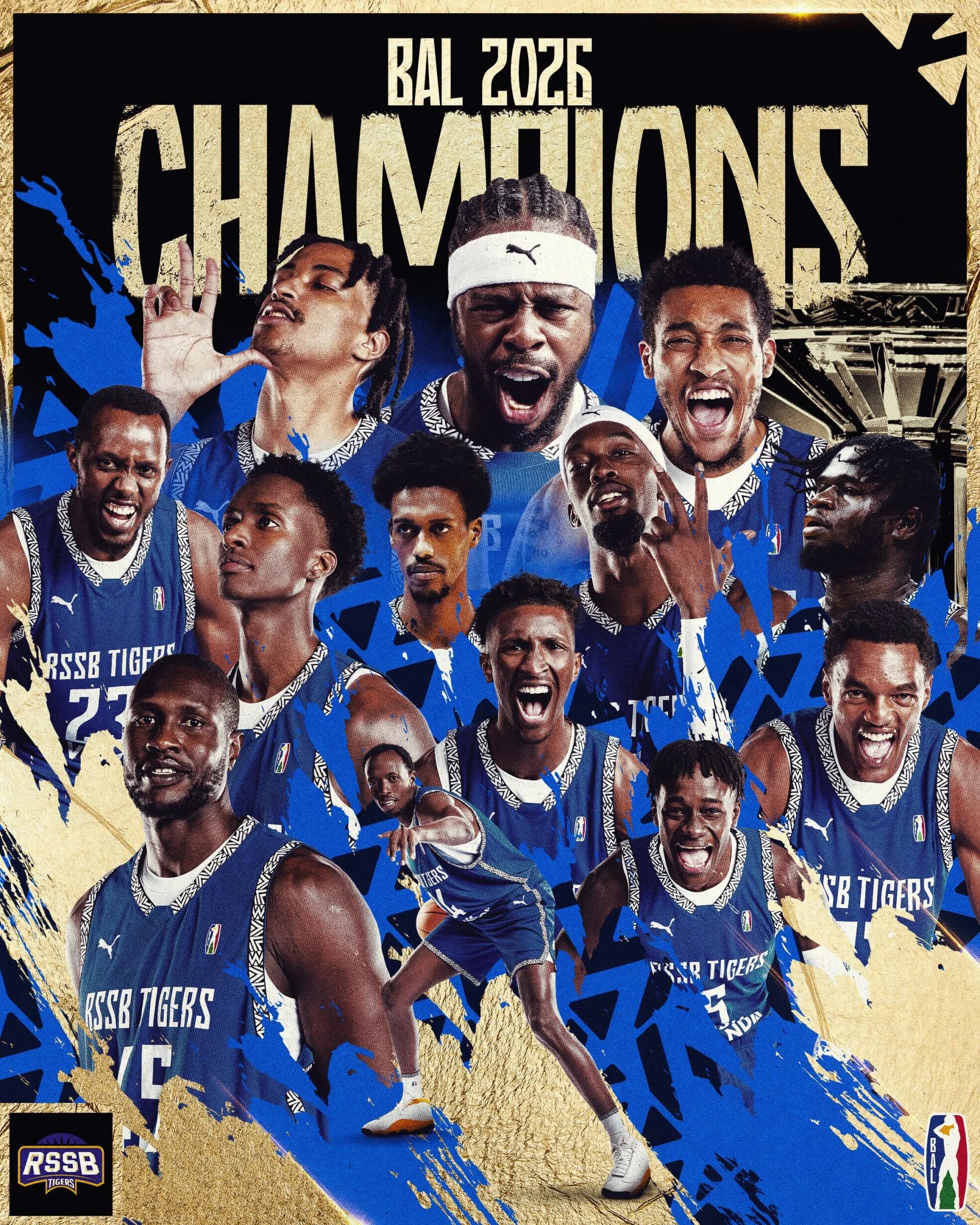 RSSB Tigers Make History as First Rwandan Team to Win BAL Title
