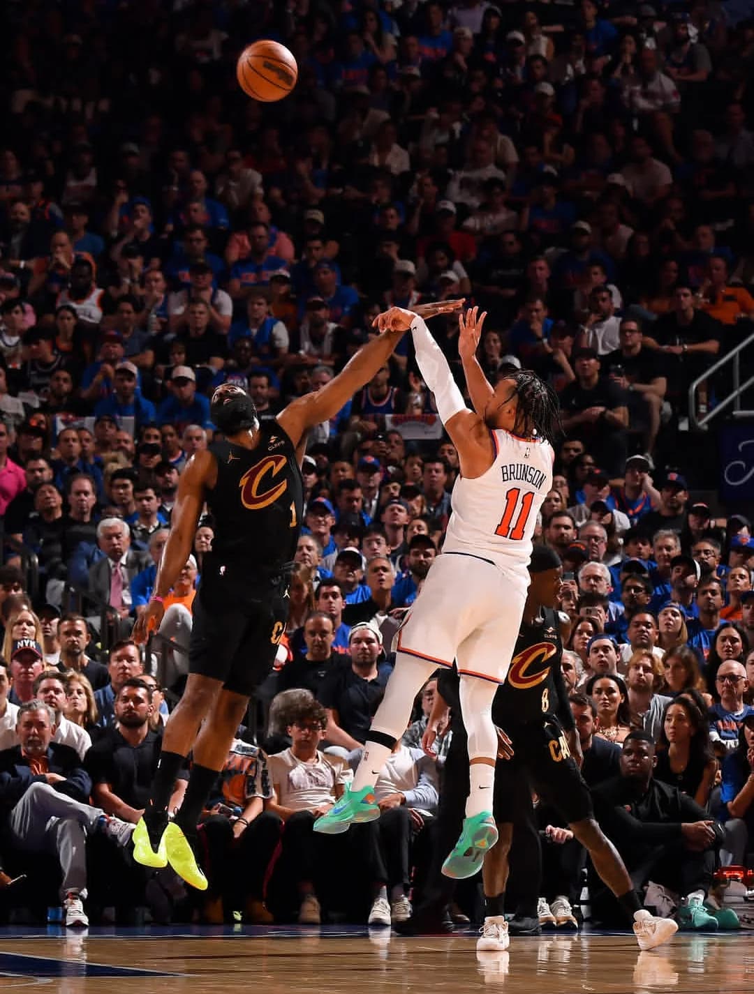 New York Knicks yatangiye neza imikino ya nyuma y’Iburasirazuba itsinda Cleveland Cavaliers