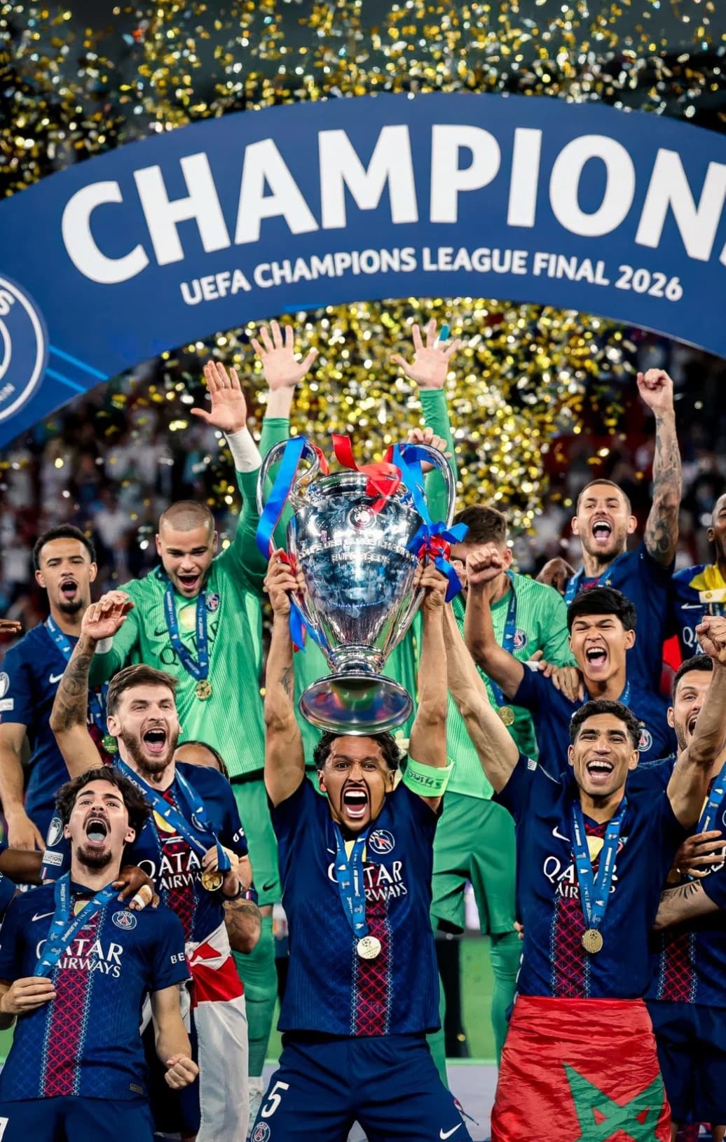 PSG yongeye kwegukana UEFA Champions League itsinze Arsenal kuri penaliti