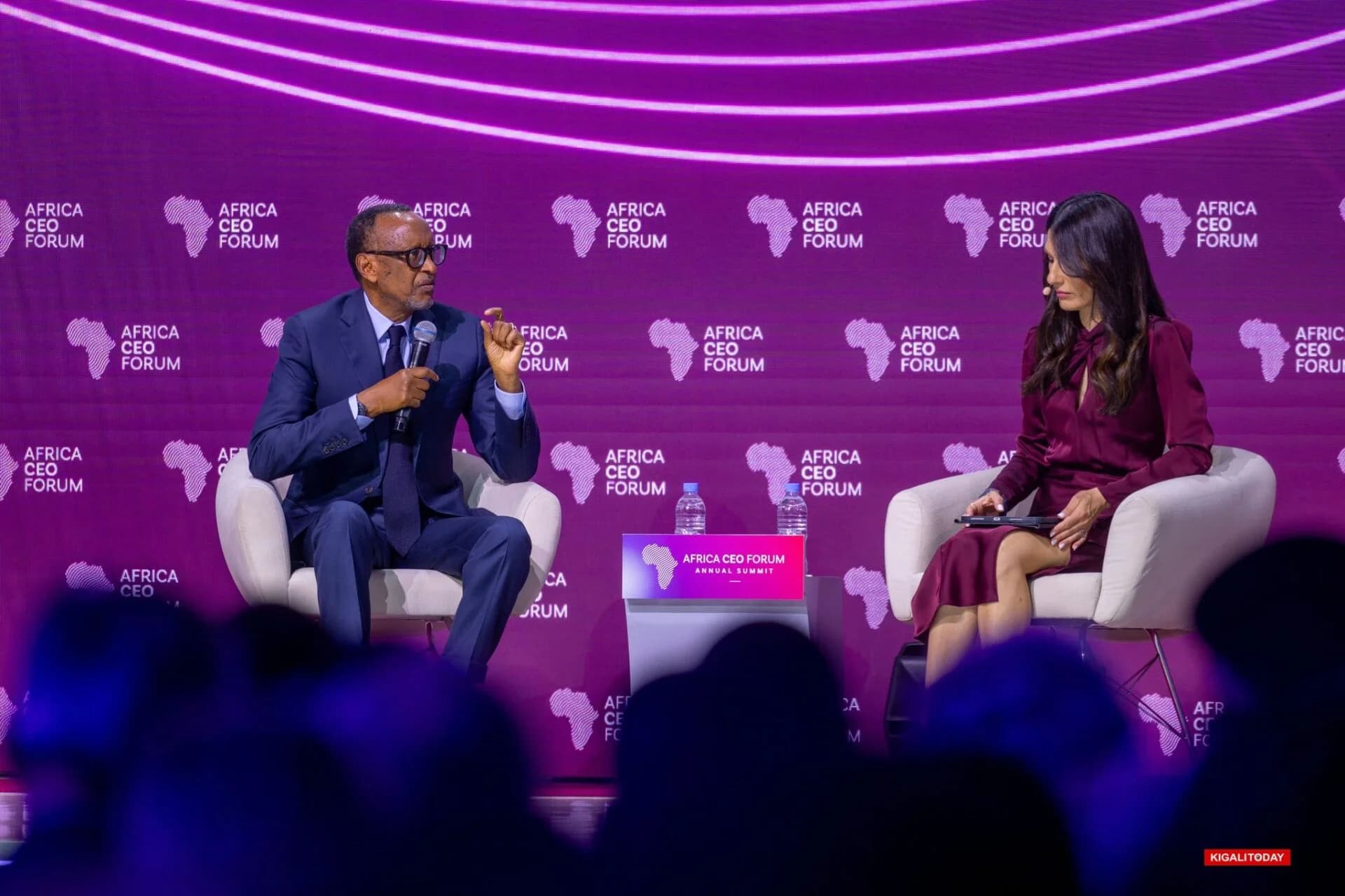 Kagame Urges Africa to Assert Its Power at CEO Forum in Kigali