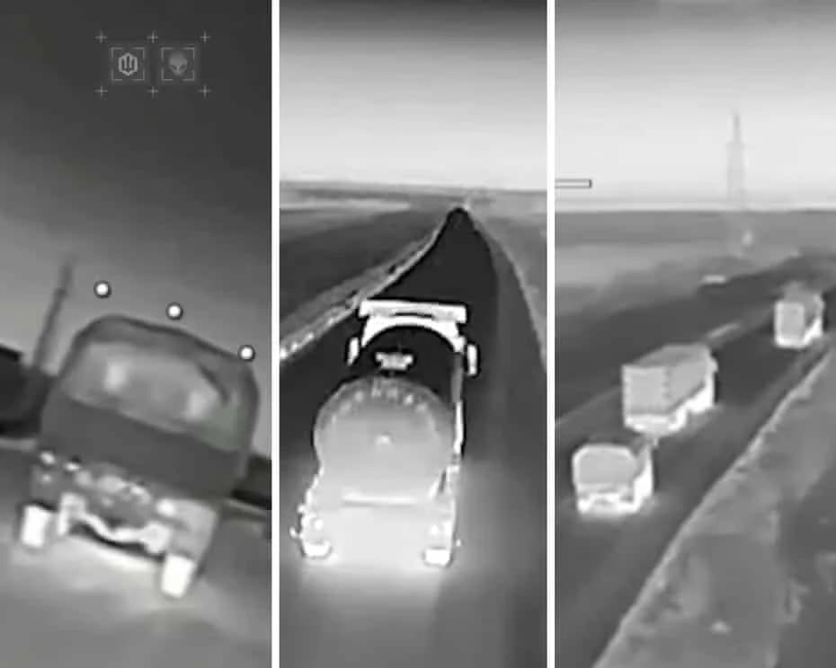 Highway of Death: Ukraine Drone Hits Russian Supply Lines