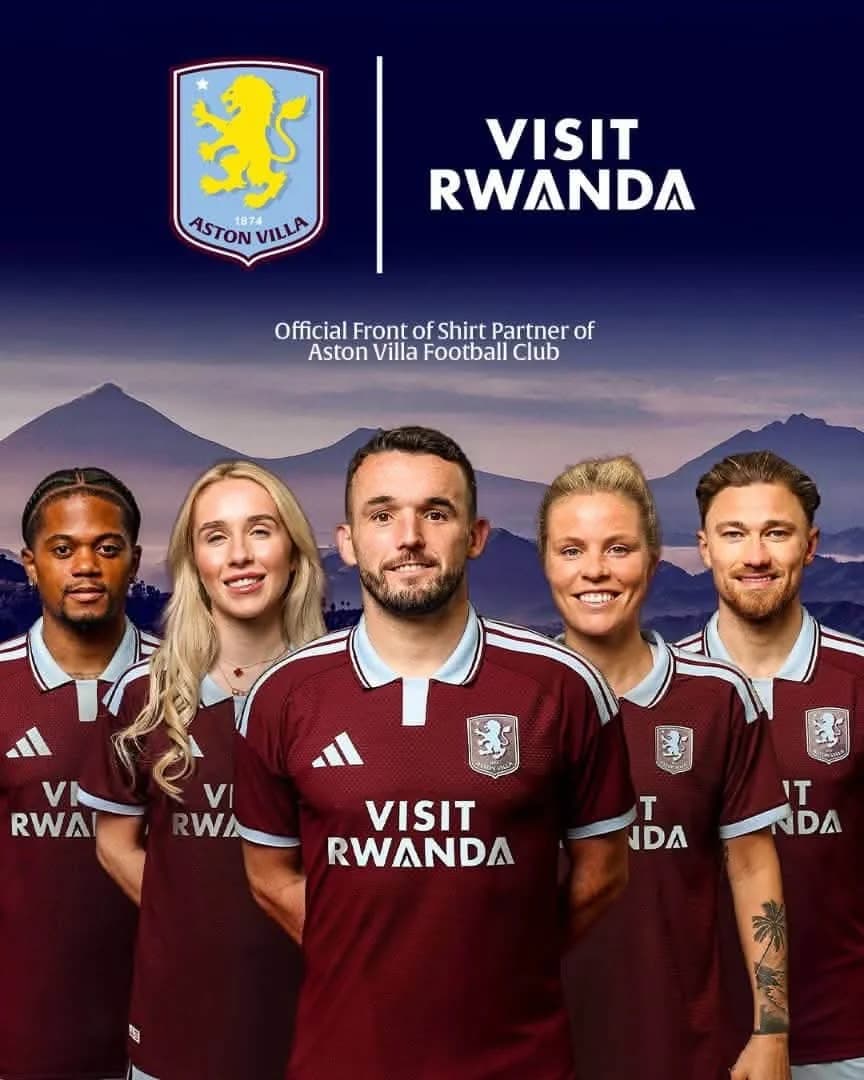 Jean-Guy Afrika: Visit Rwanda-Aston Villa Partnership to Strengthen Rwanda's Global Brand