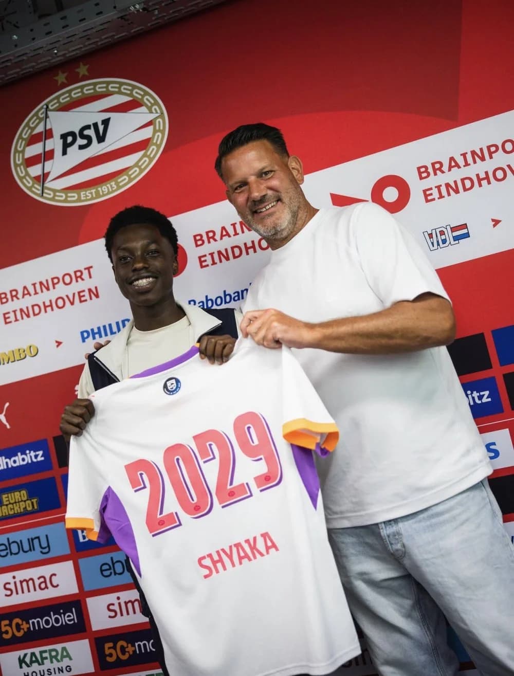Rwandan Teenager David Shyaka Signs New Professional Contract With PSV Eindhoven