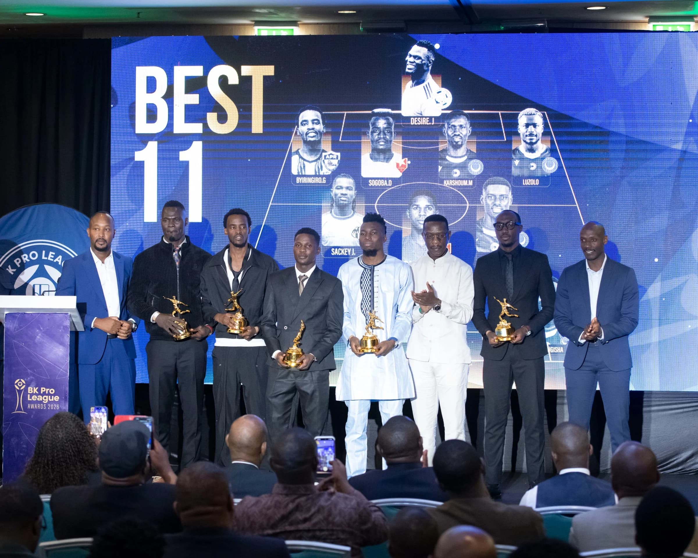 BK Pro League Awards: Girumugisha, Ouattara Lead Season’s Top Performers Honoured