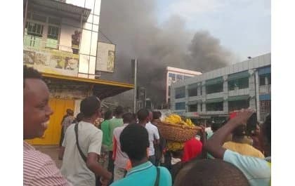 Bujumbura: Fire Engulfs Commercial Buildings