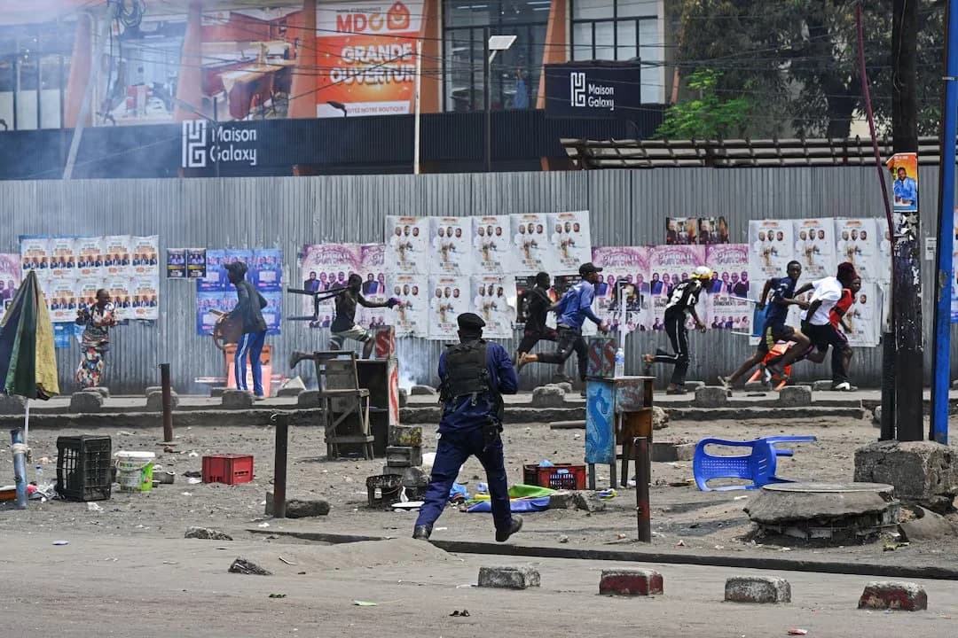 DR Congo Police Disperse Protests Over Proposed Constitutional Changes