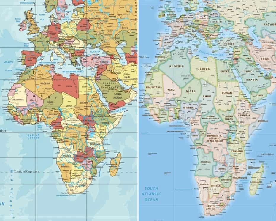 UN Backs Equal Earth Map to Show Africa’s True Size More Accurately