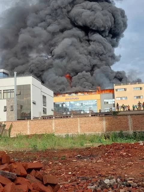 Inkongi ikomeye yibasiye Isoko rya GOICO i Musanze