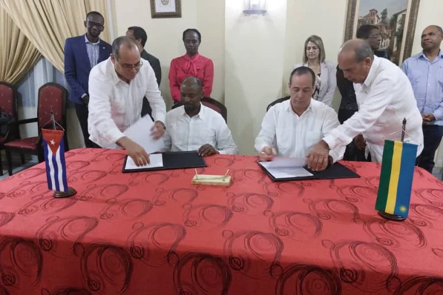 Rwanda and Cuba sign health cooperation agreements