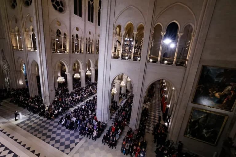 Notre-Dame Reopens with Spectacular Ceremony Celebrating Resilience and Unity