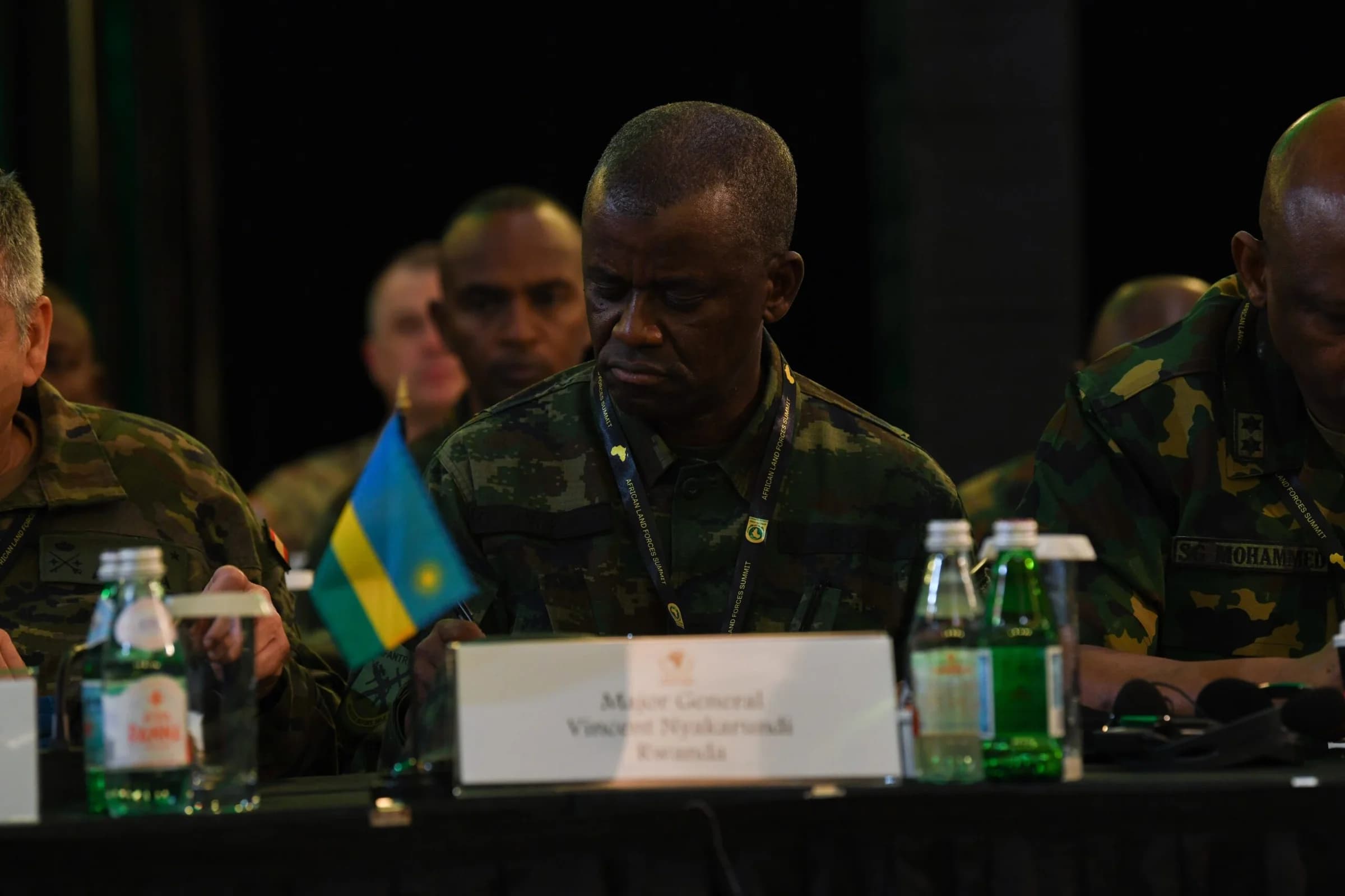 Maj Gen Nyakarundi in Ghana for African Land Forces Summit