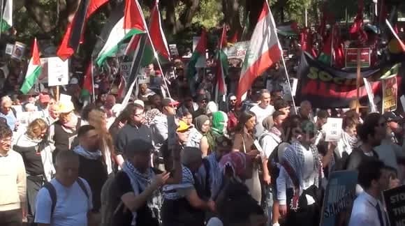 Australia: Police officer charged with assault at pro-Palestinian protest